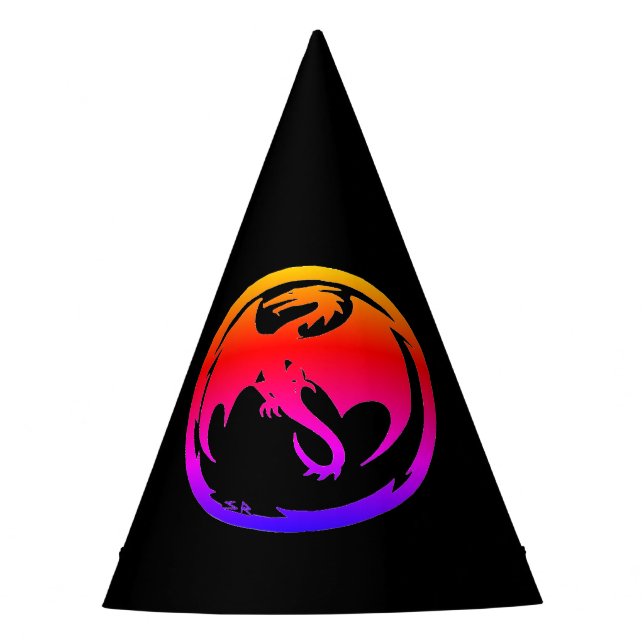 Chapéus negros do Neon Dragon (Frente)