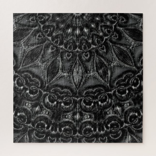 Charcarvão Mandala Jigsera Quebra-cabeça (Vertical)