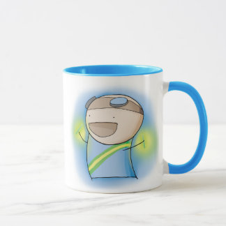 Charles a caneca do Raver - azul