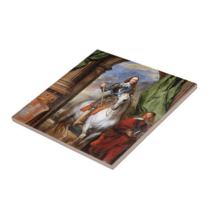 Charles mim a cavalo por Van Dyck
