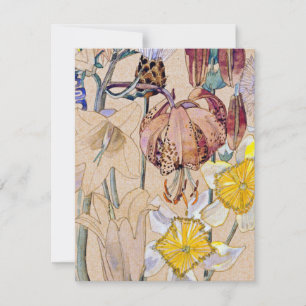 Charles Rennie Mackintosh - Mont Louis - Flor