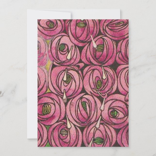 Charles Rennie Mackintosh - Rosas (Frente)
