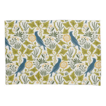 Charles Voysey Entre as Folhas com Bluebird