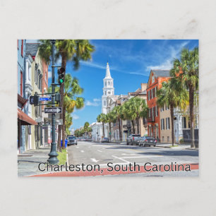 Charleston, Carolina do Sul — Cartão postal Souven