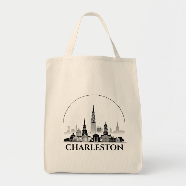 Charleston Skyline Eco-Friendly Bolsa (Frente)