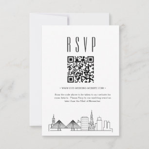 Charleston Wedding Código QR RSVP