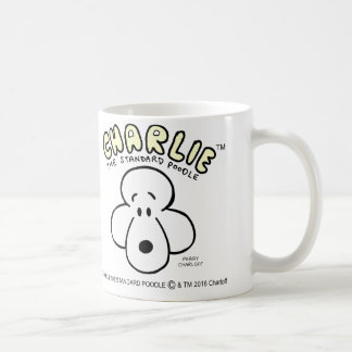 Charlie a caneca da caniche padrão