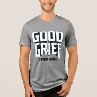 Charlie Brown "Good Grief" Rock Banda Tee Graphic