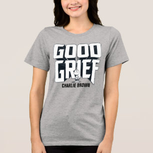 Charlie Brown "Good Grief" Rock Banda Tee Graphic