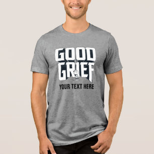 Charlie Brown "Good Grief" Rock Banda Tee Graphic