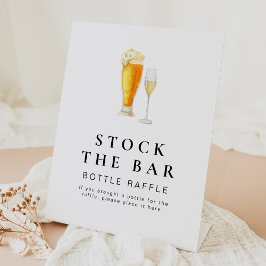 CHARLIE Stock O Cartaz Bar Sinal Raffle