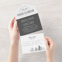 Charlotte Deco Skyline | Casamento com Estilo de c
