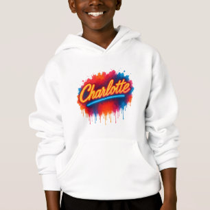 Charlotte Neon Script - Design de abertura de arte