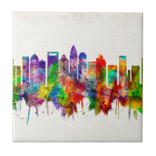 Charlotte North Carolina Skyline