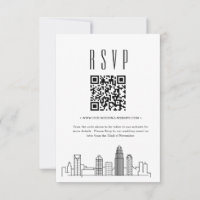 Charlotte Wedding Código QR RSVP