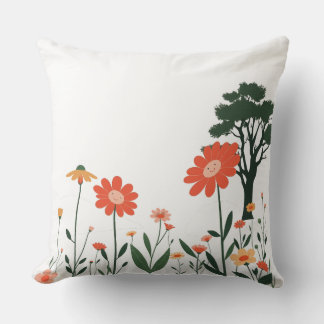 Charme de Jardim – Almofada Botânica Colorida