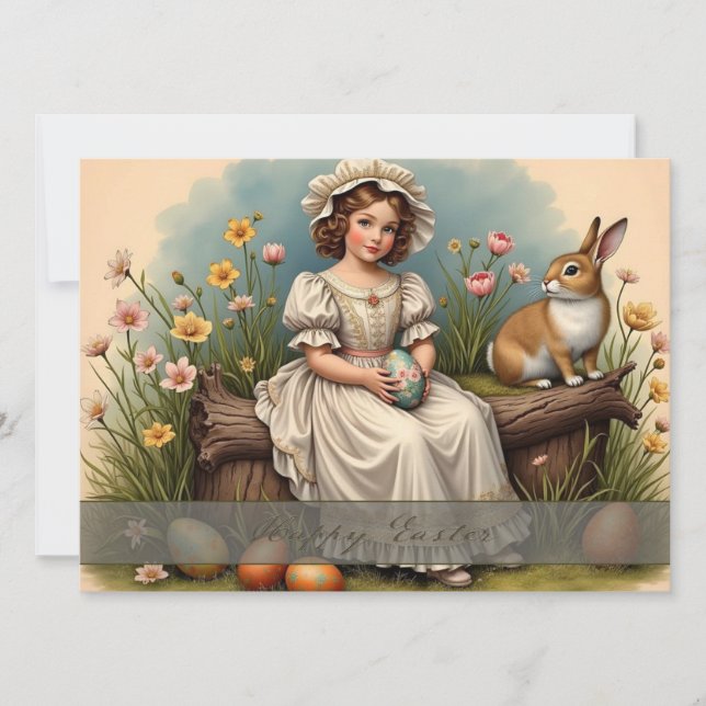 Charme de Páscoa Vintage (Frente)