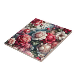Charme Floral Rosa Atemporal
