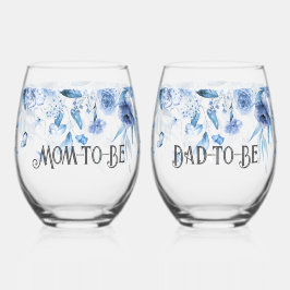 Charming Baby Blue Drop l Mãe e Pai a Ser