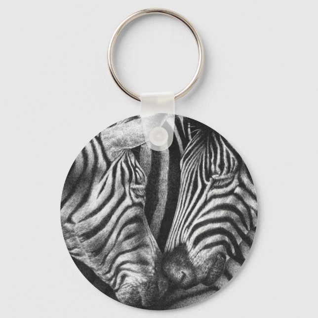 Charming Zebra Chaveiro (Frente)