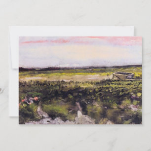 Charneca com Carrinho de Mão por Vincent van Gogh