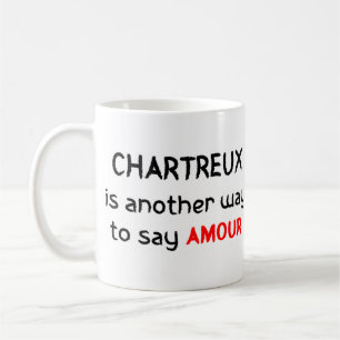 chartreux adora caneca de café