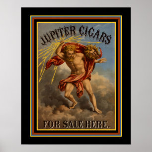 Charutos Ca 1868 16 x 20 de Jupiter do poster do