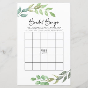 Chás de panela Jogos Bingo Jogo Casamento Greener