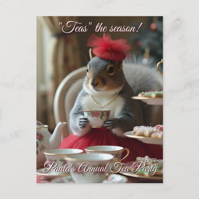 "Chás", o convite para a temporada (Frente)