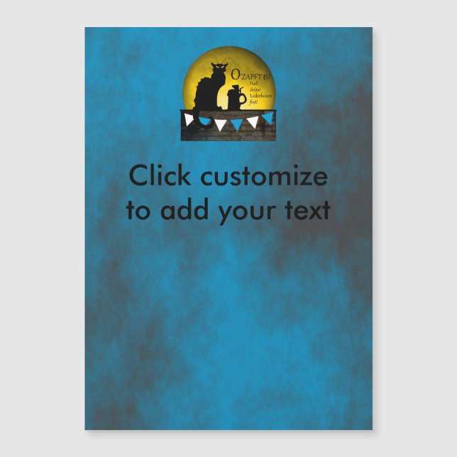 Chat Noir Oktoberfest (Frente)