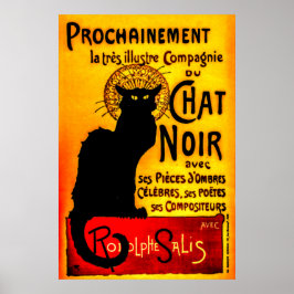 Chat Noir - Poster de Gato Negro
