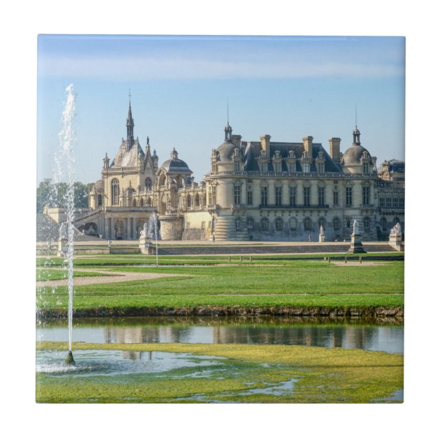 Chateau de Chantilly e Le Notre Garden - França (Frente)