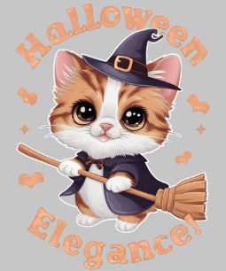 Chausie Cat's Encantando o Halloween