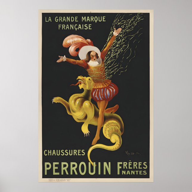 Chaussuers Perrouin Poster Prints - Cappiello (Frente)