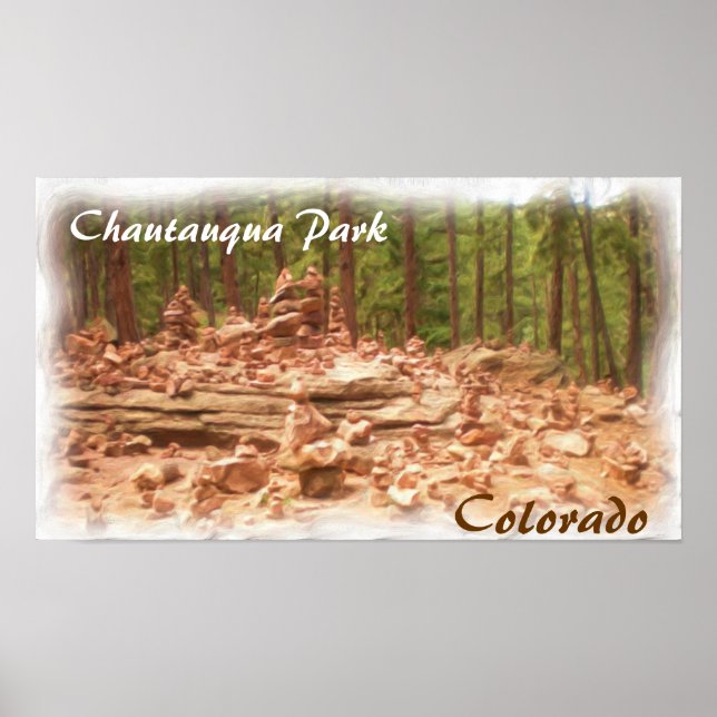 Chautauqua Park Colorado poster (Frente)