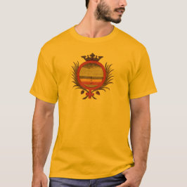 Chave da Camiseta de cores das artes