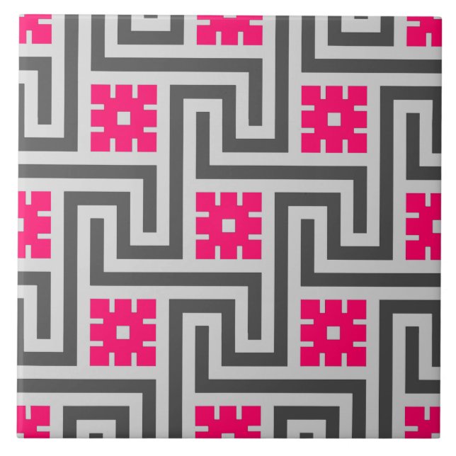 Chave de Deco, cinza/cinzas e rosa gregos do (Frente)