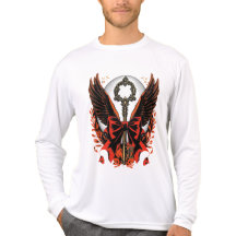 Chave do Arco Gótico Velvet com Asas e Lua