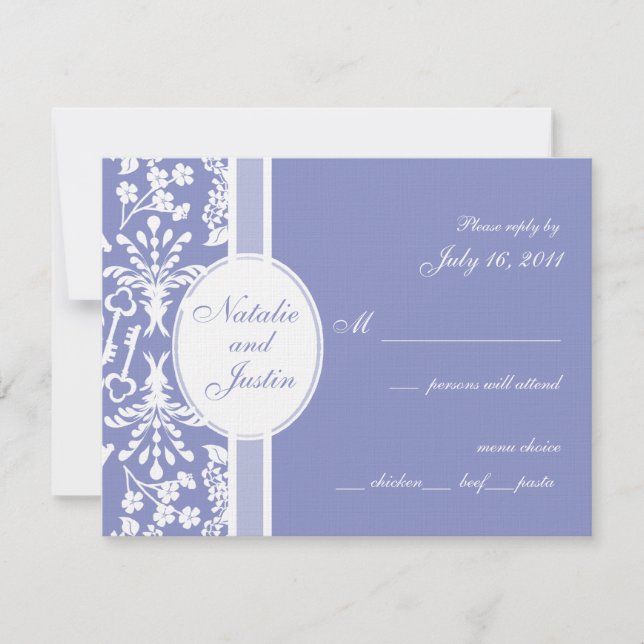 Chave do Meu Coração/Cartão de Resposta (Frente)