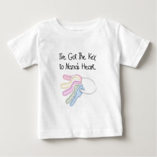 Chave para Camisetas e presentes do coração de Nan