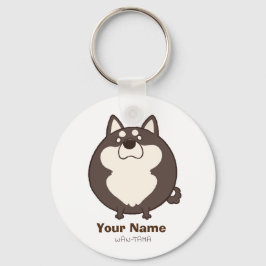 CHAVEIRO 柴犬"しばたま(黒)"