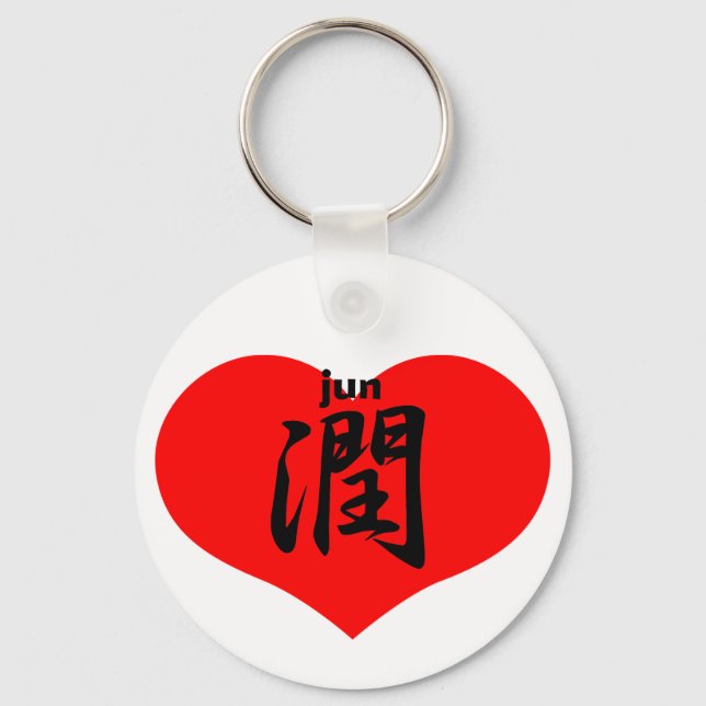 Chaveiro 潤 jun (Frente)