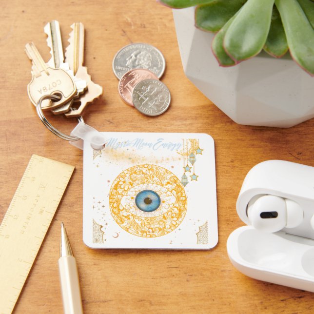 CHAVEIRO 神秘的な月キーホルダー (Mesa)