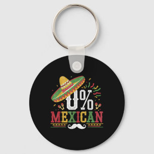 Chaveiro 0% Mexicano Cinco De Mayo Fiesta Sombrero Funny Me