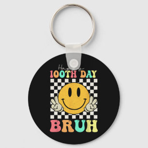 Chaveiro 100º Dia Bruh Sorri 100 Dias De Meninos Escolares