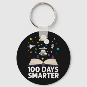 Chaveiro 100º Dia da Escola 100 Dias Mais Inteligente Espaç