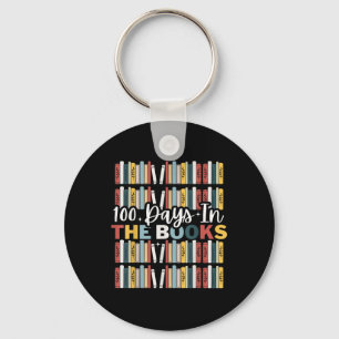 Chaveiro 100º Dia Da Escola.100 Dias Nos Livros Lendo