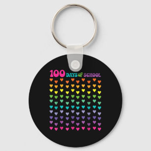 Chaveiro 100º Dia de Professores Crianças 100 Dias de Matem