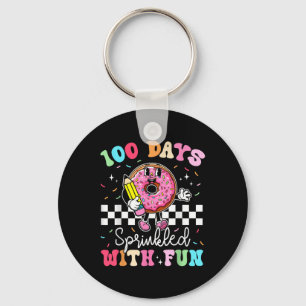 Chaveiro 100º Dia De Rosquinha Escolar 100 Dias Empurrados 