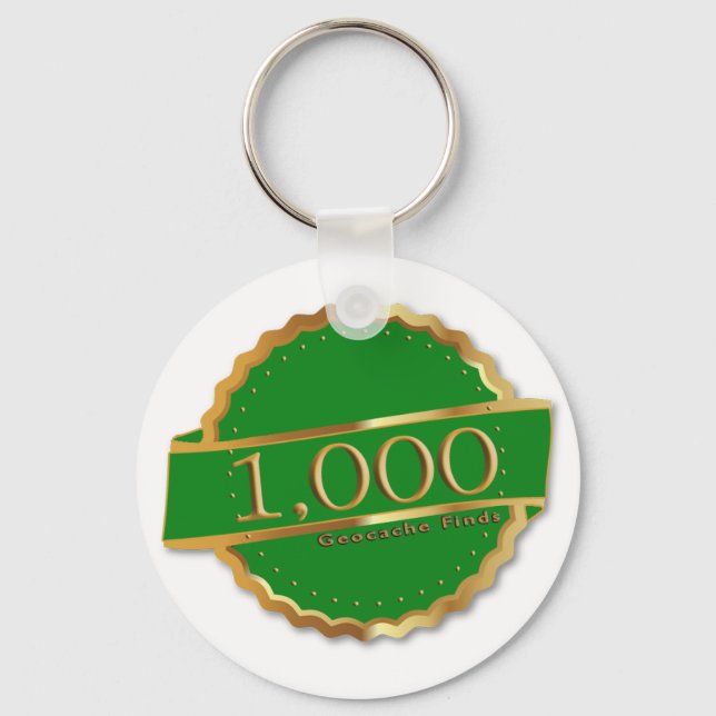 Chaveiro 1000 ENCONTRA ALCANÇO EM Souvenir GEOCACHING (Frente)